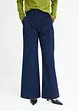 Pantaloni svasati, a vita alta, bonprix
