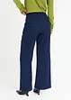 Pantaloni svasati, a vita alta, bonprix