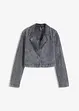 Blazer cropped in denim, bonprix