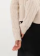 Cardigan a trecce, bonprix