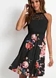 Abito di jersey con pizzo, bonprix