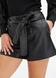 Shorts in similpelle, bonprix