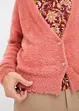 Cardigan morbido con bottoni decorativi, bonprix