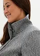 Cappotto corto prémaman in simil lana con inserto babywearing, bonprix