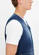 Gilet in jeans di cotone biologico, regular fit, bonprix