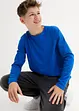 Maglia a maniche lunghe con cotone biologico (pacco da 3), bonprix