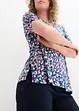 Maglia di jersey in misto lino e viscosa, bonprix