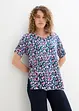 Maglia di jersey in misto lino e viscosa, bonprix