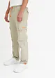 Pantaloni con elastico in vita loose fit, straight, bonprix