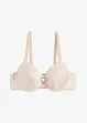 Reggiseno con coppe preformate e ferretto in materiale lucido, bonprix