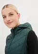 Gilet lungo trapuntato ultra leggero con sacchetto, bonprix