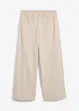 Pantaloni culotte con tasche e cinta comoda, bonprix