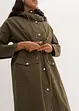 Parka da mezza stagione in stile trench regolabile in vita, bonprix