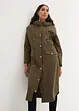 Parka da mezza stagione in stile trench regolabile in vita, bonprix