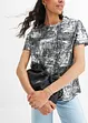Maglia con stampa lucida, bonprix