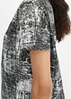 Maglia con stampa lucida, bonprix