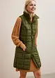 Gilet lungo a collo alto, bonprix