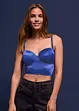 Top con reggiseno con coppe preformate e ferretto, bonprix