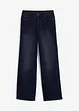 Jeans wide leg elasticizzati, vita media, bonprix