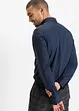 Camicia elasticizzata con cotone, slim fit, bonprix