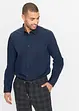 Camicia elasticizzata con cotone, slim fit, bonprix
