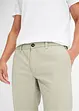 Pantaloni chino elasticizzati con cotone biologico relaxed fit, straight, bonprix