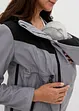 Giacca prémaman corta 3 in 1 in softshell con inserto babywearing, bonprix