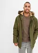 Parka con cappuccio in ecopelliccia, bonprix