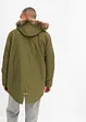 Parka con cappuccio in ecopelliccia, bonprix