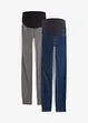 Jeggings prémaman con cotone, skinny (pacco da 2), bonprix