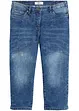 Jeans elasticizzati straight, a vita media, bonprix