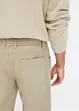 Pantaloni con elastico in vita regular fit, straight (pacco da 2), bonprix