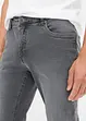 Jeans elasticizzati con taglio comfort regular fit, tapered, bonprix