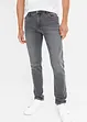 Jeans elasticizzati con taglio comfort regular fit, tapered, bonprix