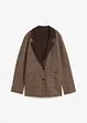 Blazer double face in misto lana con motivo Principe di Galles., bonprix