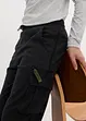 Pantaloni da jogging con tasconi in morbido misto cotone, bonprix
