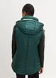 Gilet trapuntato con cappuccio rimovibile, bonprix