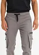 Pantaloni cargo con elastico in vita regular fit, bonprix