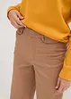 Pantaloni in twill Essential, a vita alta, bonprix