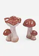 Soprammobile funghi (set 2 pezzi), bonprix