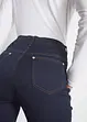 Jeans slim fit con cinta comoda, a vita media, bonprix