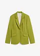 Blazer sciancrato in jersey di cotone, bonprix