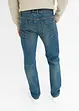 Jeans elasticizzati con cotone riciclato loose fit, straight, bonprix