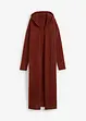 Maxi cardigan in filato piumato soffice, bonprix