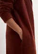 Maxi cardigan in filato piumato soffice, bonprix