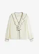 Camicetta di chiffon con volant, bonprix