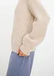 Cardigan con motivo a trecce, bonprix