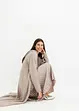 Maxi cardigan in filato peloso, bonprix