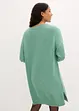 Abito in maglia oversize con spacco, bonprix