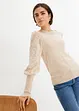 Maglione traforato, bonprix